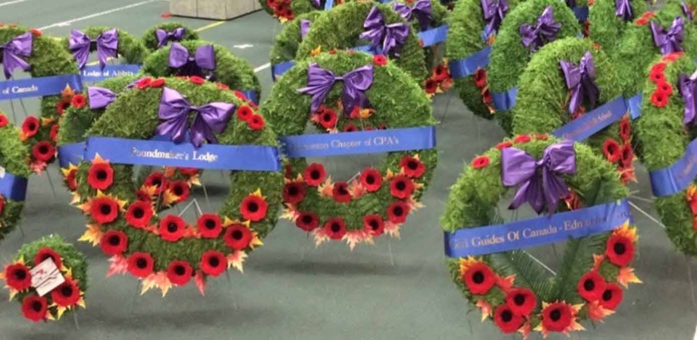 Edmonton Wreath Ribbons